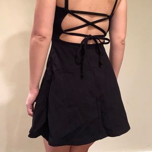 Lace Back Dress 🎱